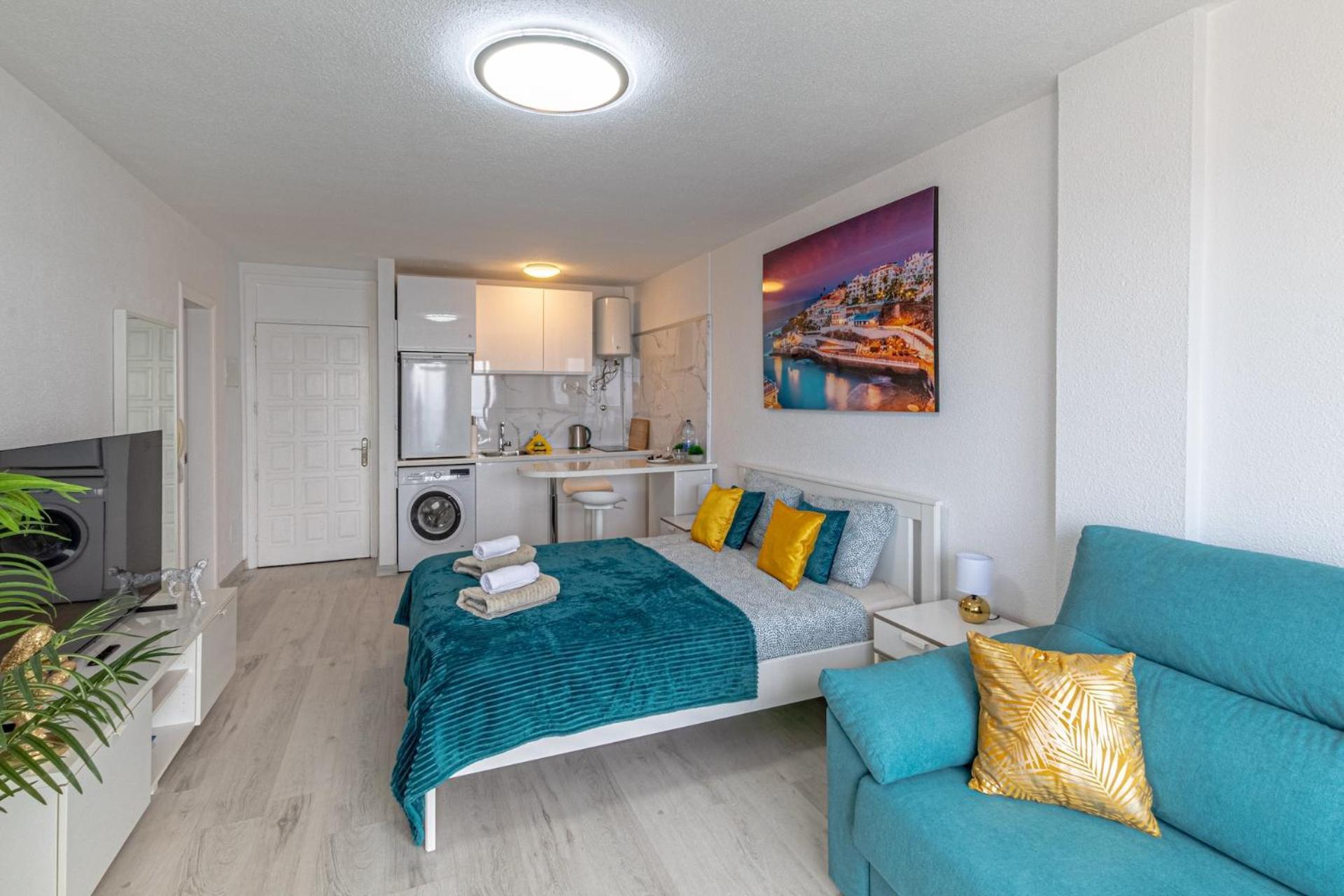 Oceanfront Studio By Dream Homes Tenerife Puerto de Santiago  Bagian luar foto